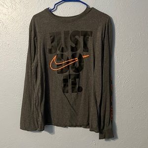 Gray Long Sleeve NIKE